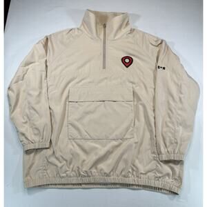 Represent Here Is Holy 1/4 zip windbreaker pullover XXXL